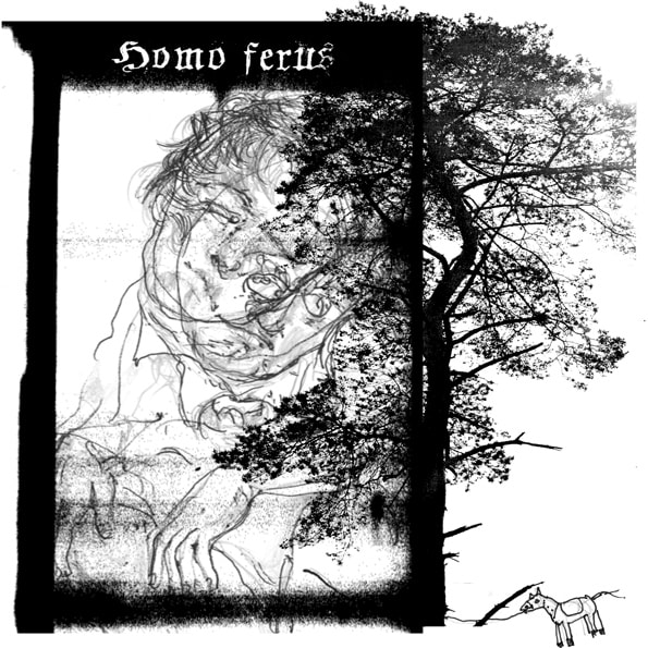 Homo-Ferus - Illustration von C.POM zu Kasper Hauser